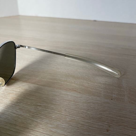 Randolph Engineering Aviator Sunglasses 5 1/2 Chrome AF-58-20 READ - Picture 9 of 15